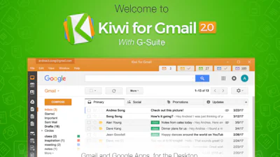 Kiwi for Gmail: Alles van Google op één plek