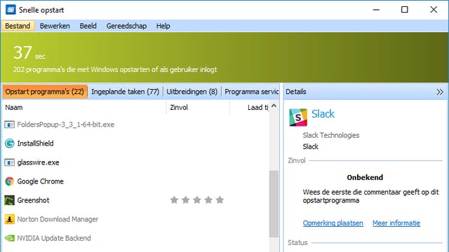 Start je pc sneller op met Quick Startup