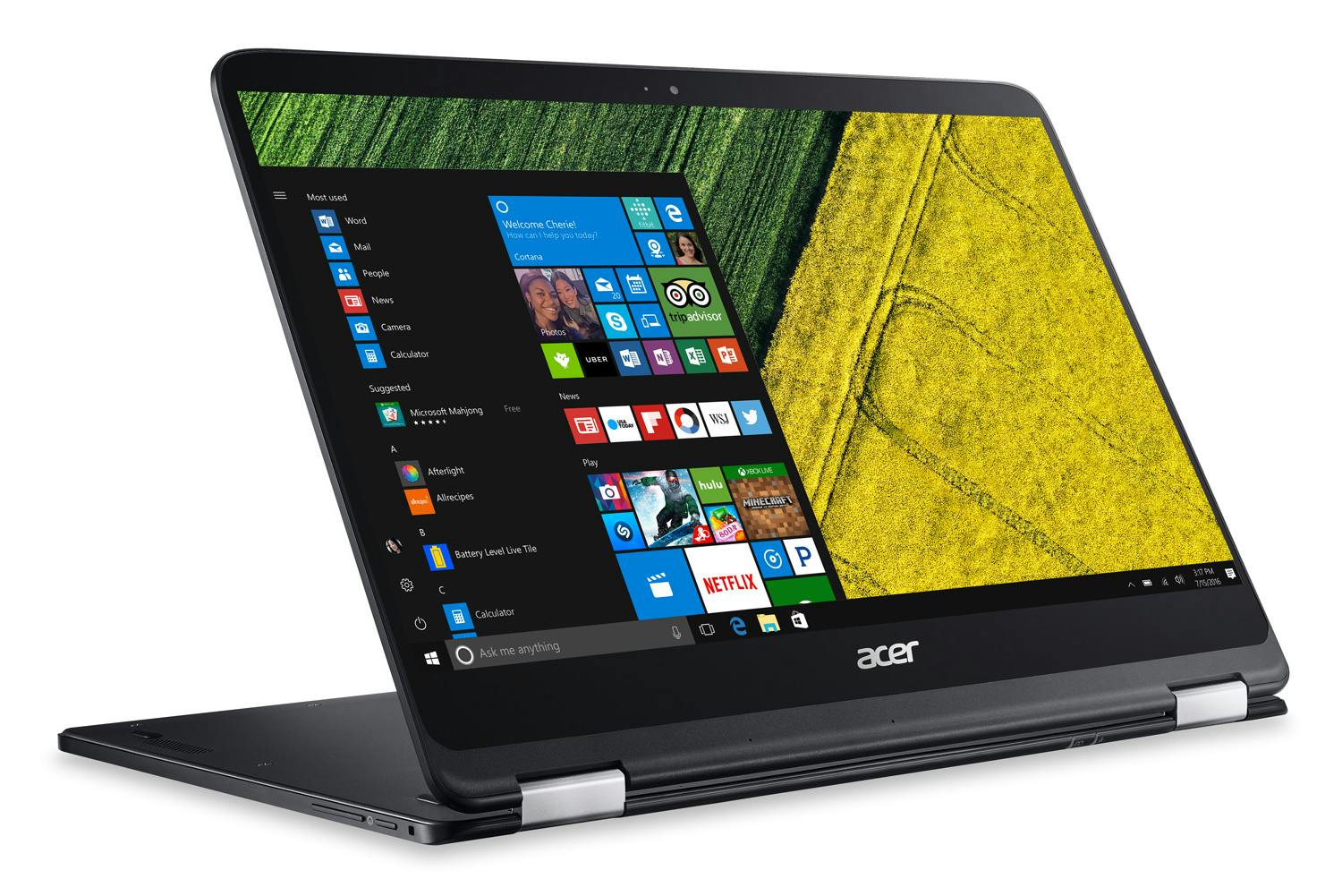 Acer Spin 7 – Indrukwekkend dunne convertible