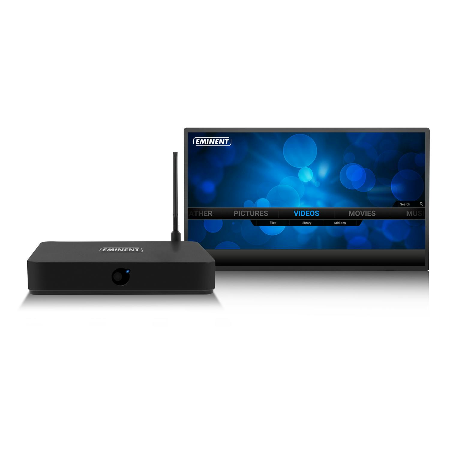 Eminent EM7580 -Mediaspeler met Kodi als basis