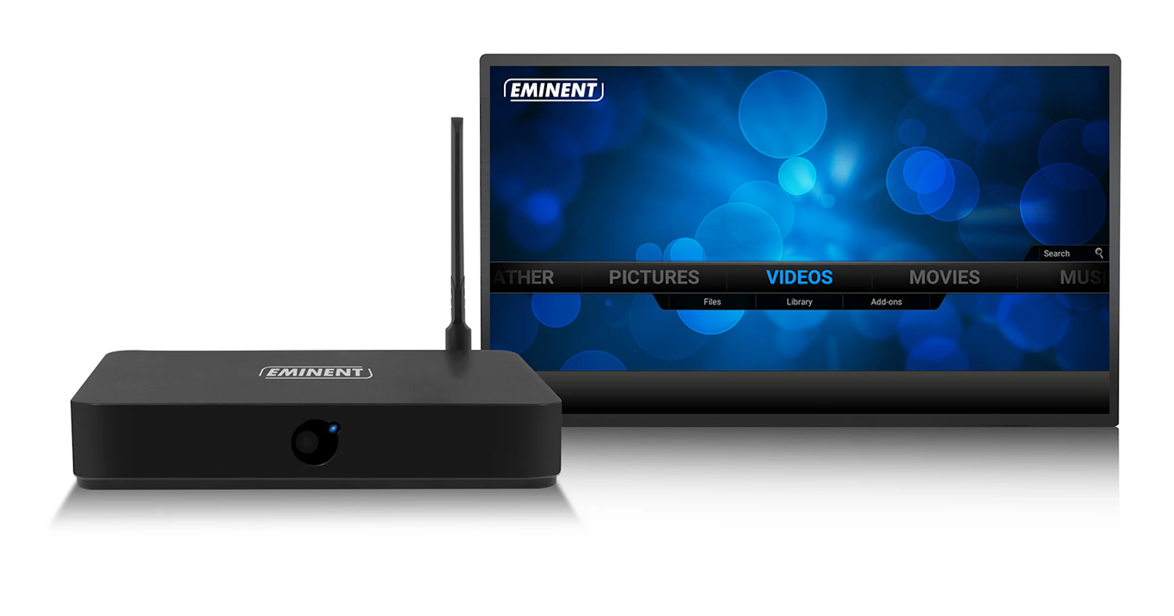 Eminent EM7580 -Mediaspeler met Kodi als basis