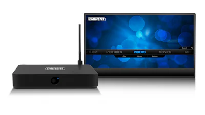 Eminent EM7580 -Mediaspeler met Kodi als basis