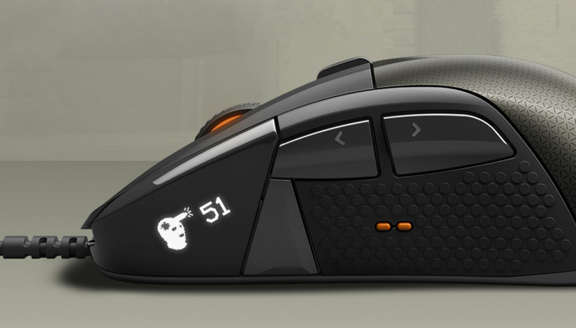 SteelSeries introduceert gaming-muis met OLED-scherm