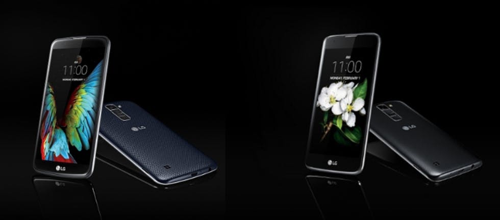LG komt met budgettelefoons K7 en K10