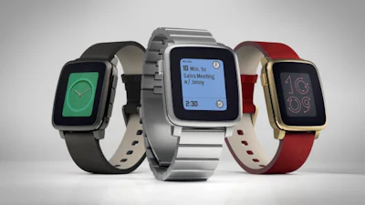 Pebble Time Steel - Altijd iets te zien