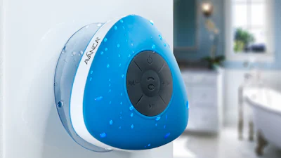 Luister muziek onder de douche met deze waterproof speaker
