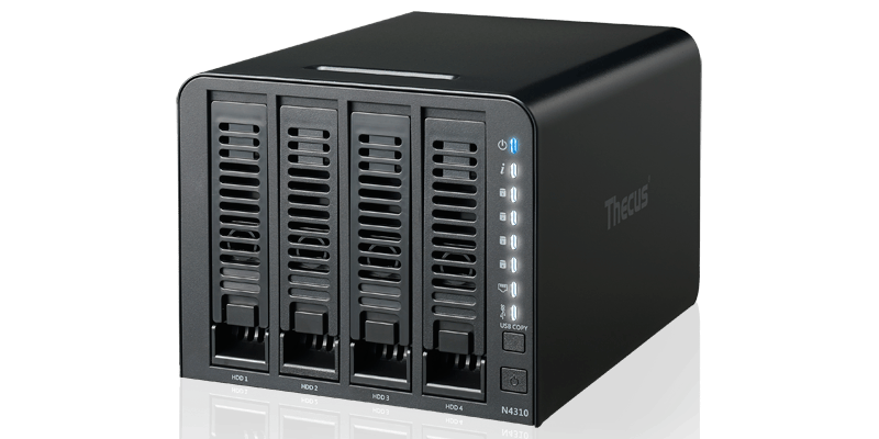 Thecus N4310 - NAS met ruwe randjes