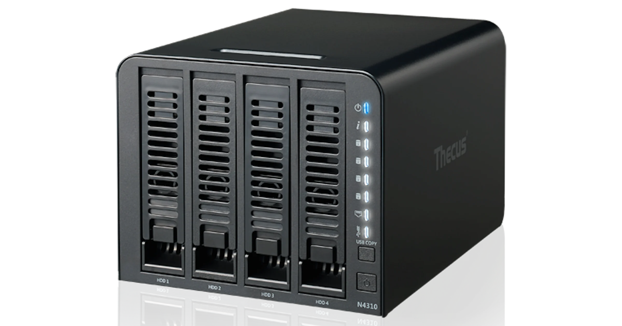 Thecus N4310 - NAS met ruwe randjes