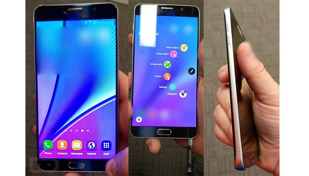 Foto's Galaxy Note 5 en Lumia 950 uitgelekt