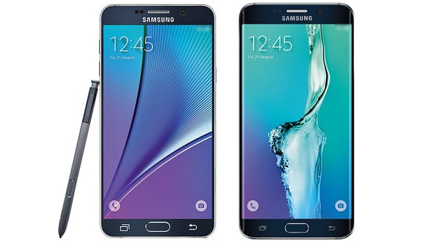 Foto's Galaxy S6 Edge+ en Note 5 gelekt