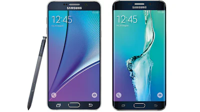Foto's Galaxy S6 Edge+ en Note 5 gelekt