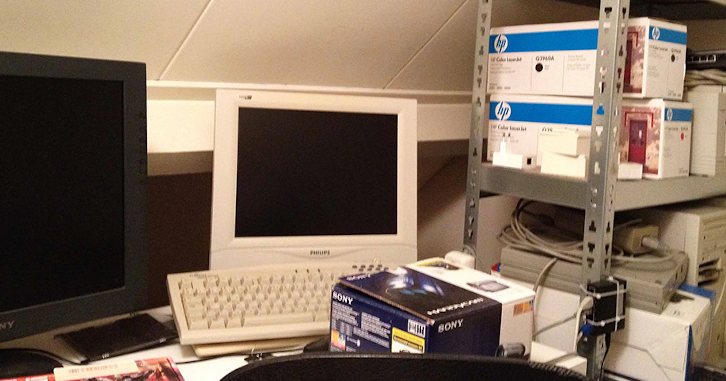 Oude apparatuur bewaren soms toch handig