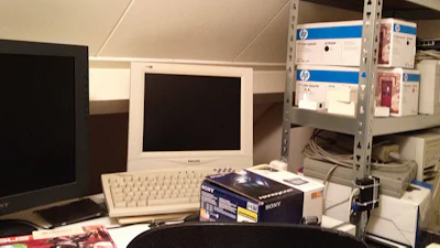 Oude apparatuur bewaren soms toch handig