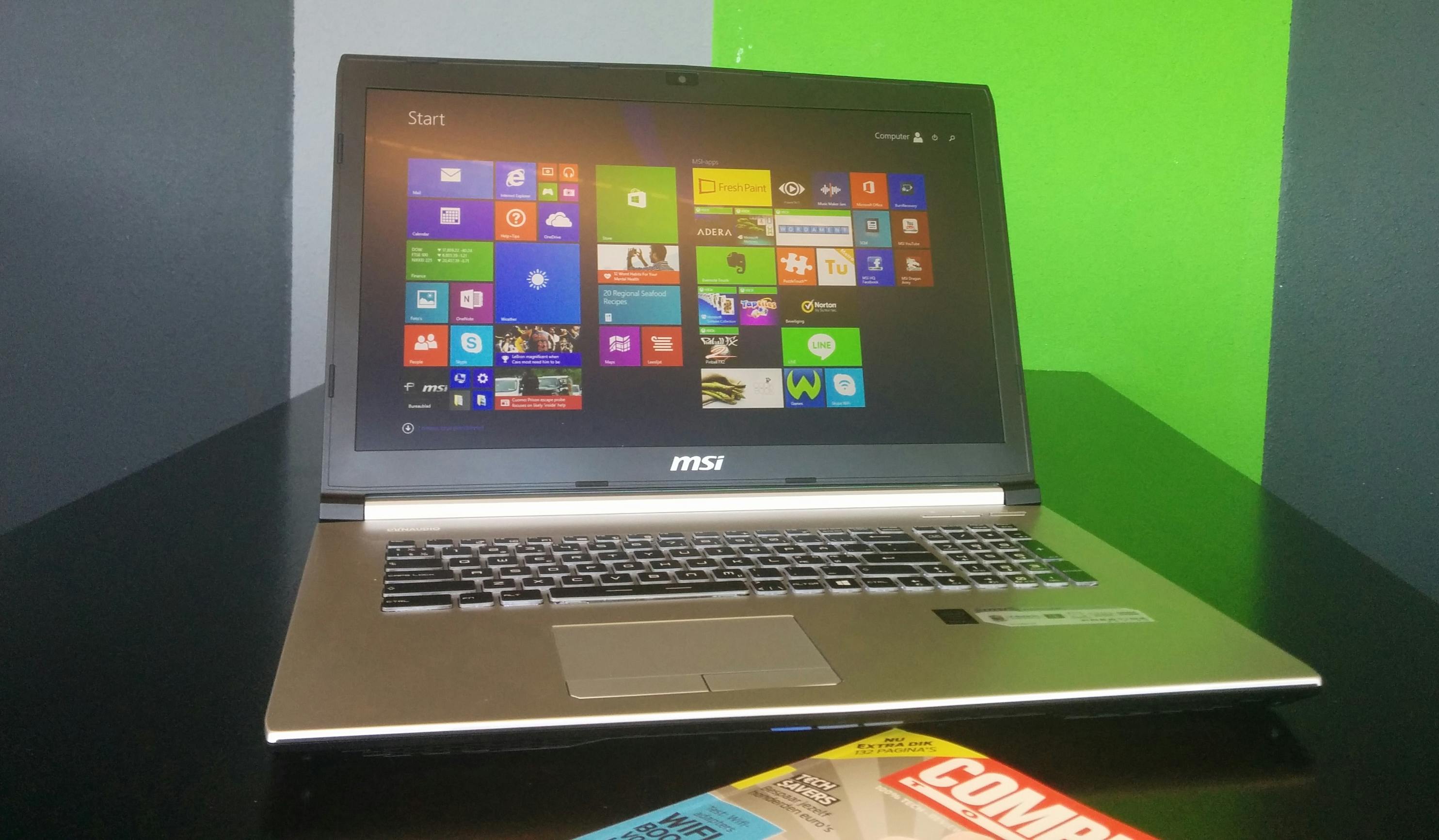 MSI Prestige PE70 2QE - Krachtige desktopvervanger