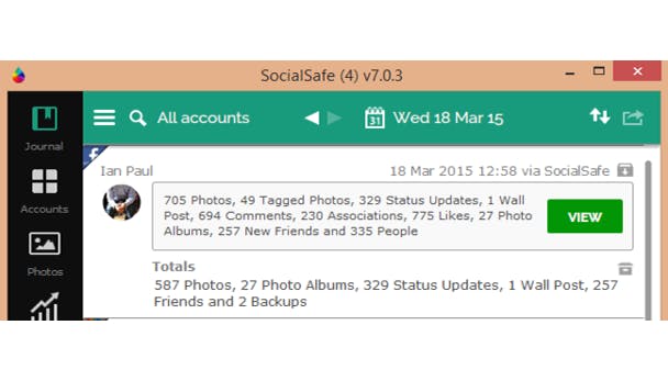 Automatische back-up van je social media met SocialSafe