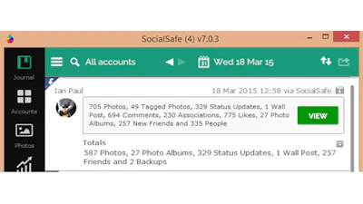 Automatische back-up van je social media met SocialSafe