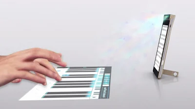 Lenovo projecteert toetsenbord voor je neus