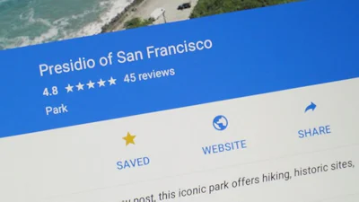 Opgeslagen plaatsen beheren in Google Maps