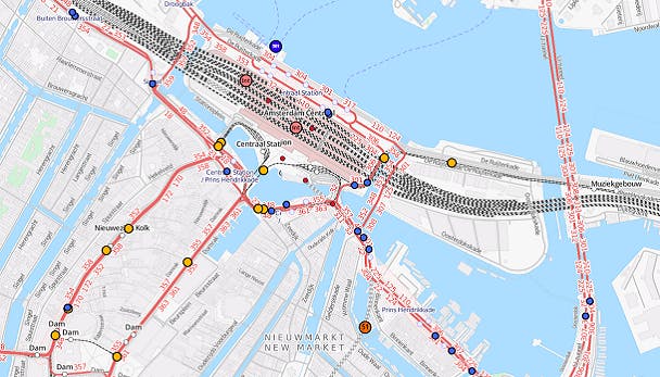TRAVIC weet waar je trein of bus is, in real-time