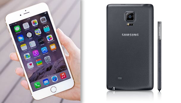 iPhone 6 Plus vs Samsung Galaxy Note Edge