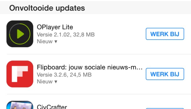 Hoe zet je automatische updates van apps uit op je iPhone?
