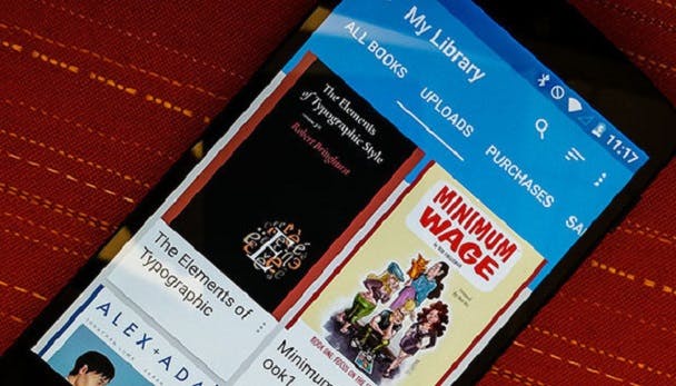 Upload pdf- en epub-bestanden naar Google Play Books
