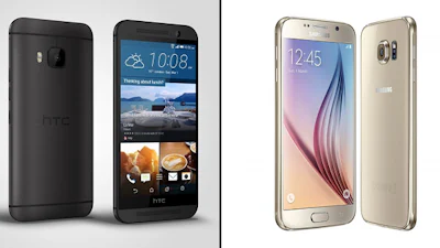 HTC One M9 versus Samsung Galaxy S6: wie wint de Android-oorlog?