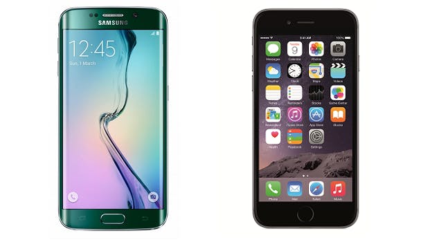 Samsung Galaxy S6 Edge versus Apple iPhone 6 - Een eerste vergelijking