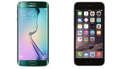Samsung Galaxy S6 Edge versus Apple iPhone 6 - Een eerste vergelijking