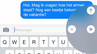Stuur sneller audio- en videoberichten met iMessage