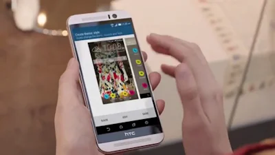 Gelekte video's showen HTC One M9