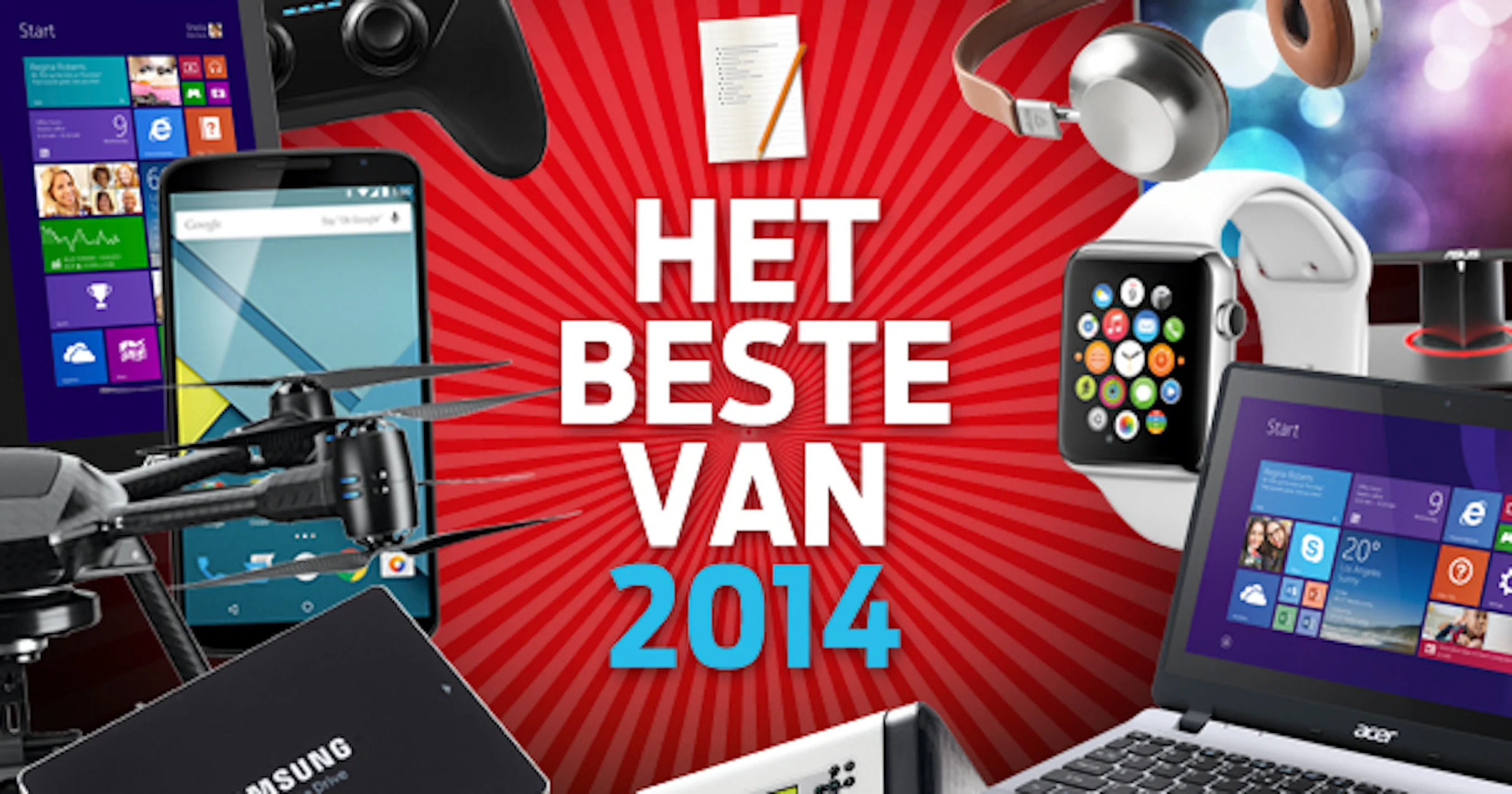 Het beste van 2014: 5 mooie laptops om op te werken