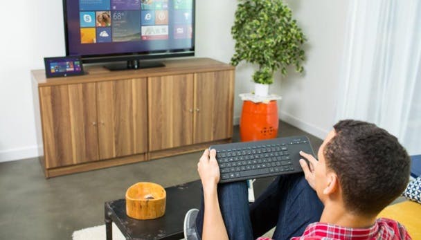 Microsoft All-in-One Media Keyboard - Toetsenbord voor de couchpotato