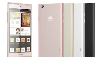 Huawei kondigt Huawei Ascend P7 smartphone aan