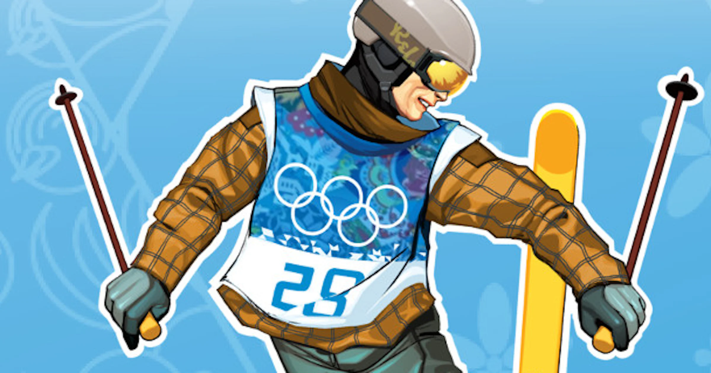 De beste apps voor de Olympische Spelen: Ski Slopestyle Challenge