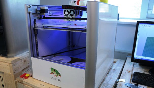 Aan de slag met een 3D-printer: Leapfrog Creatr