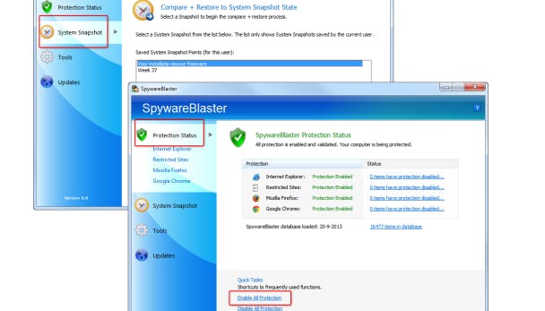 SpywareBlaster: In 3 stappen malwarevrij