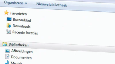 Breng de Bibliotheken terug naar Windows 8.1