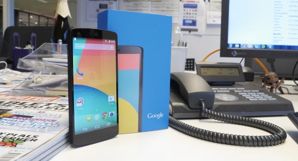 Hebbes: Nexus 5 - Eerste Android KitKat-toestel in handen