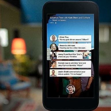 'Rampzalige verkoop voor Facebook-telefoon HTC First'