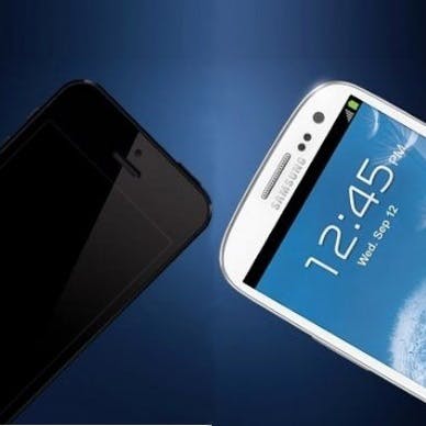 Apple en Samsung verdelen winst mobiele markt