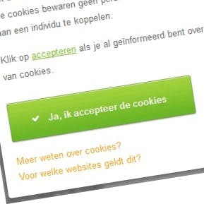 Tip: Reken af met irritante Cookie-meldingen