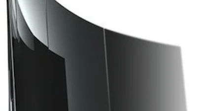 LG lanceert eerste oled-tv met gebogen scherm