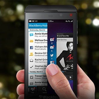 ‘Helft verkochte BlackBerry Z10-toestellen retour naar winkel’