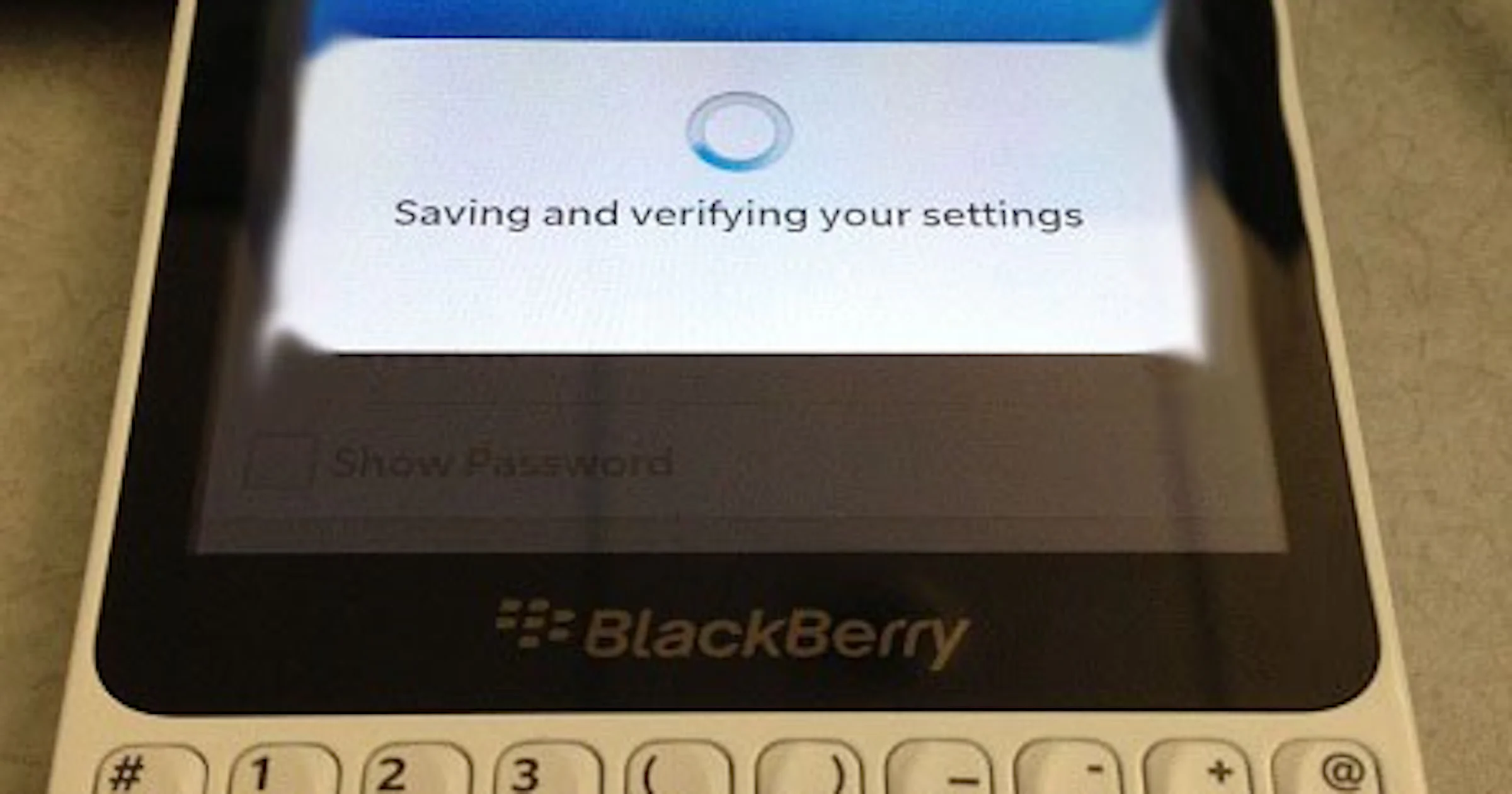 Foto goedkope BlackBerry 10-smartphone duikt op