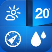 iPhone en iPad app: Het weer altijd helder in beeld
