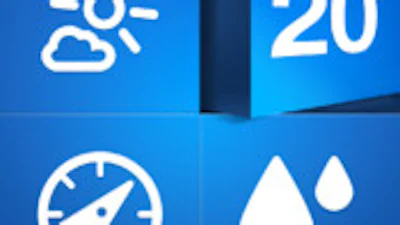 iPhone en iPad app: Het weer altijd helder in beeld