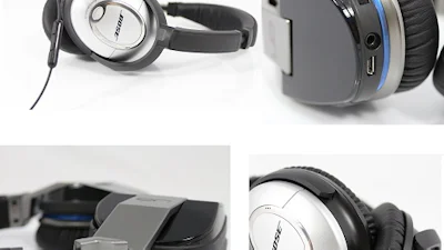 In het vliegtuig: Bose QC 15 vs Logitech UE9000