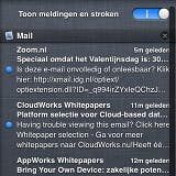 Handleiding: Berichtencentrum op de Mac naar eigen wens instellen