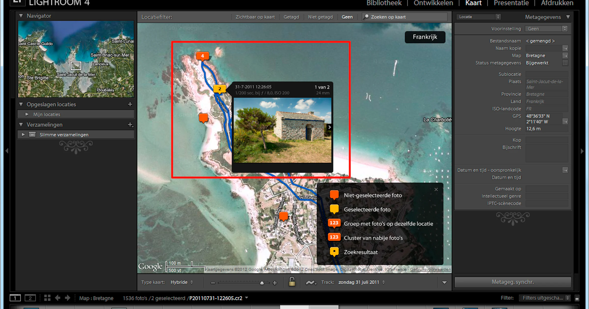 Snelstart: Lightroom 4-kaartmodule